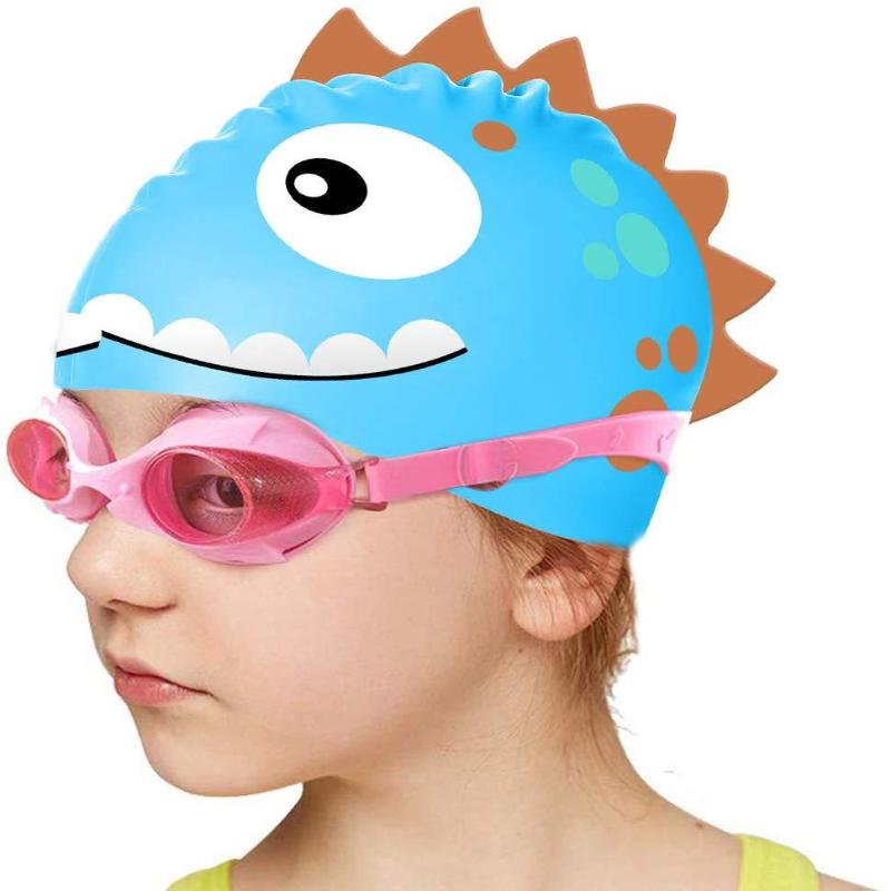 Swim Hat Silicone - Yeni Çizgi Film Silikon Yüzme Bonesi