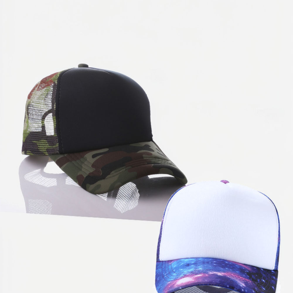 Trucker Cap Mesh - Ayarlanabilir Fileli Beyzbol Şapkası, Uniseks, Yazlık,