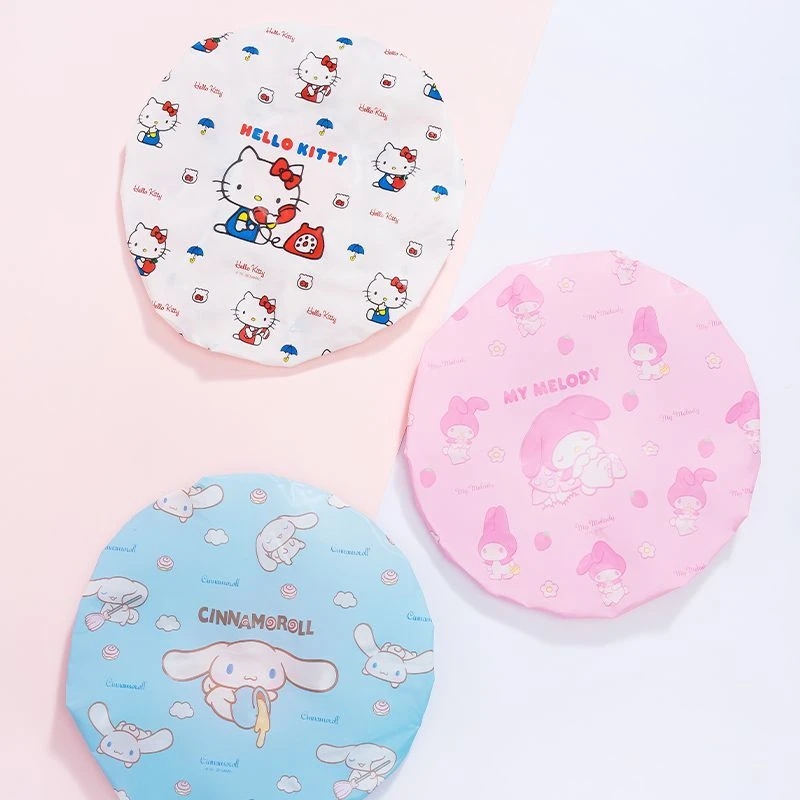 Swim Hat Silicone - Hello Kitty Sevimli Silikon Yüzme Bonesi