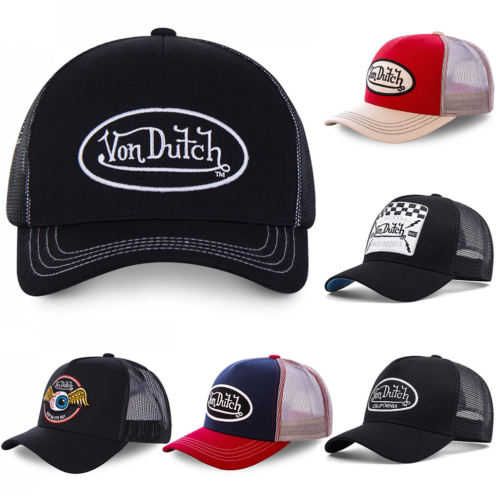 Trucker Cap Mesh - Günlük moda VON Beyzbol Şapkası Nefes