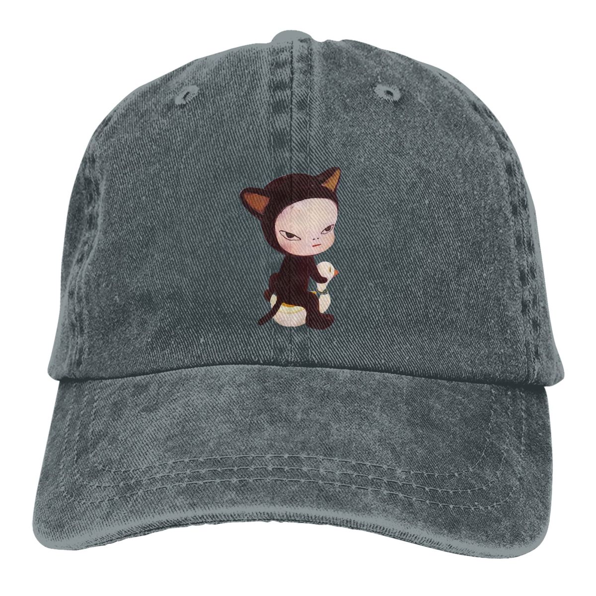 Golf Cap Dad - Yıkanmış erkek beyzbol şapkası sevimli kamyon