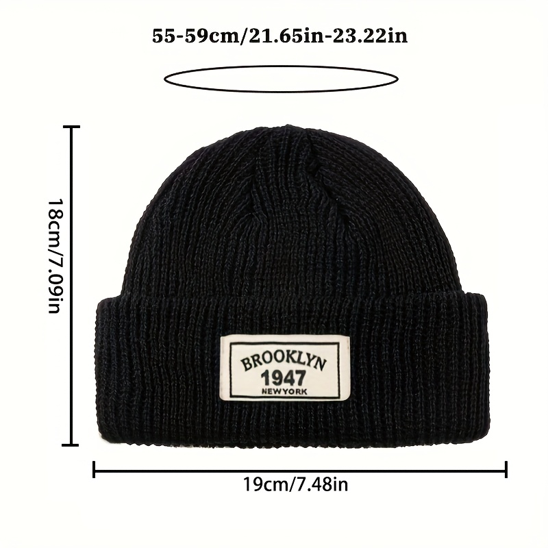 Unisex Brooklyn 1947 New York  - Beanie Cuffed Knit incelemesi ve fiyatı