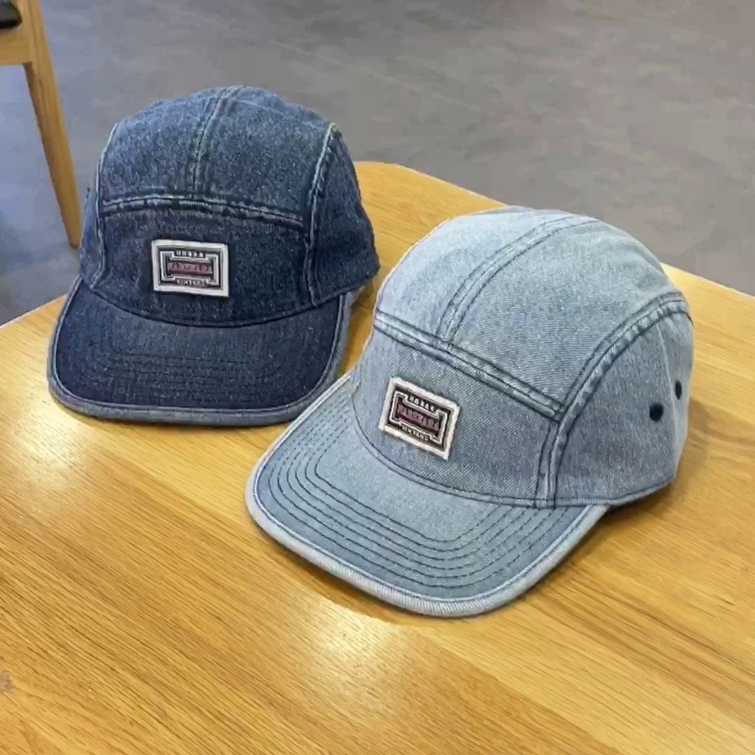 Vintage Düz Kenarlı Denim Beyz - Corduroy Cap 5 Panel incelemesi ve fiyatı