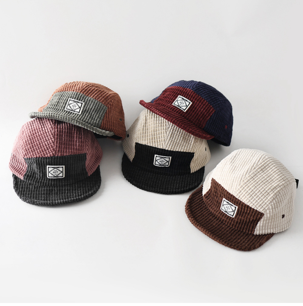 Sonbahar Kış Yeni 5 Panelli Re - Corduroy Cap 5 Panel incelemesi ve fiyatı