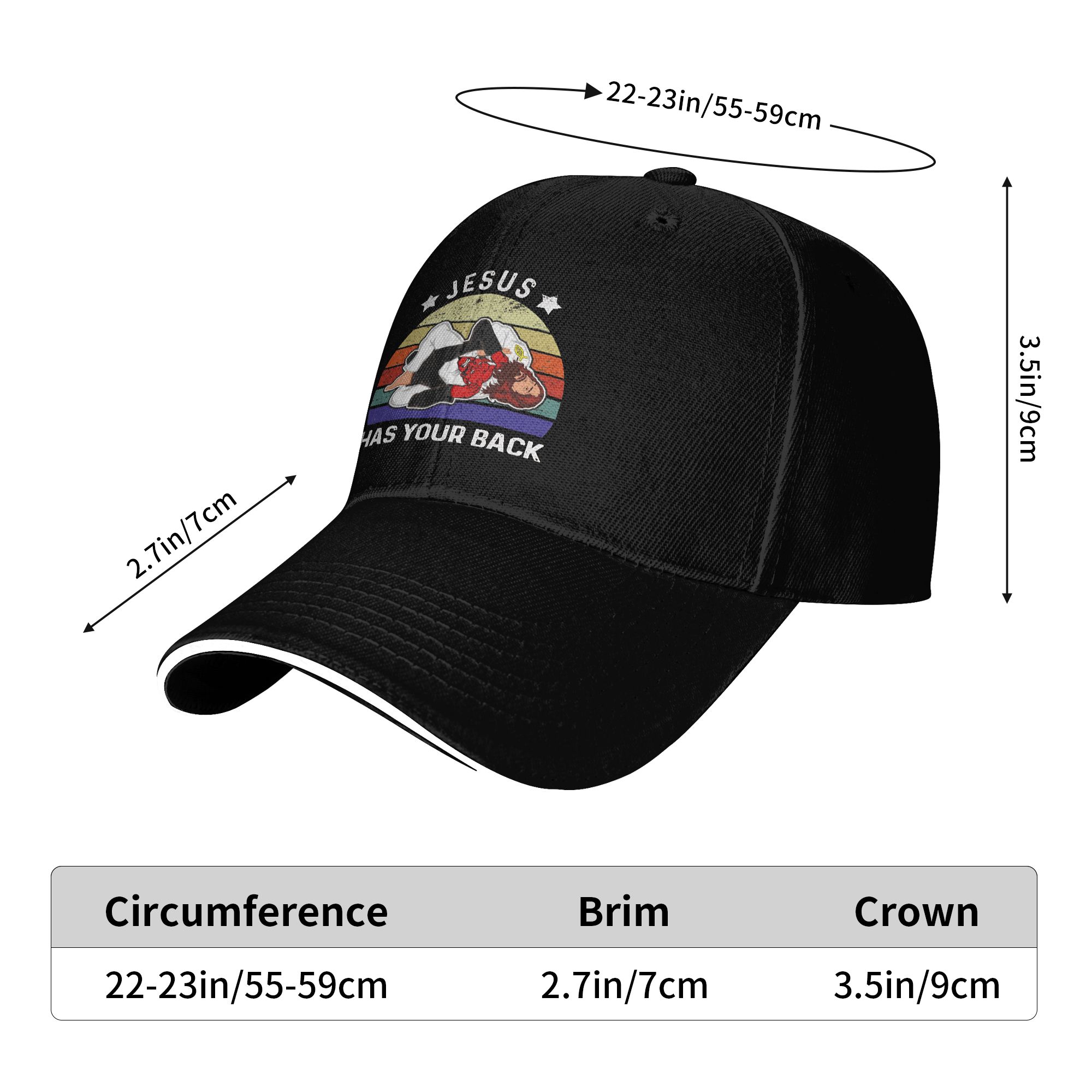 İsa'nın Sizi Koruyacağı Jiu Ji - Golf Cap Dad incelemesi ve fiyatı