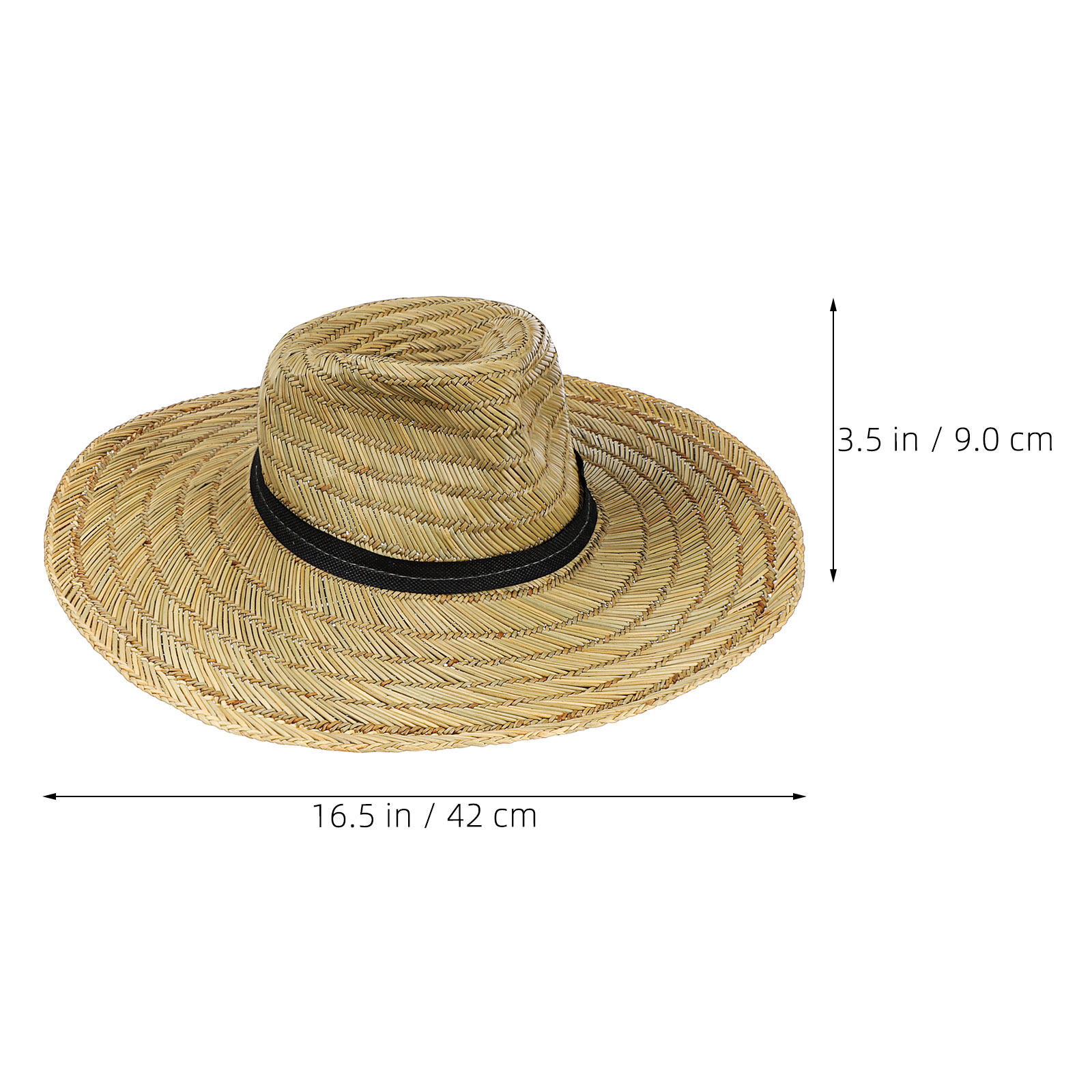 2 Adet Geniş Kenarlı Hasır Şap - Cowboy Hat Straw incelemesi ve fiyatı
