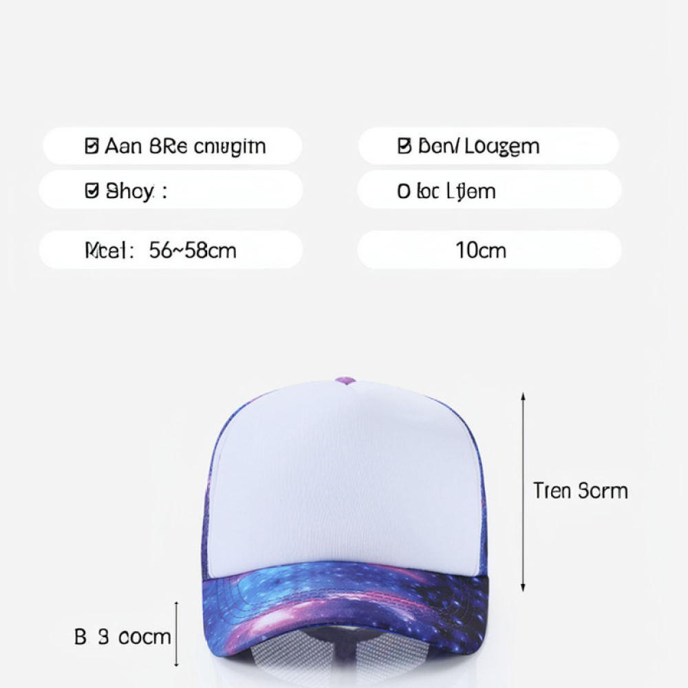 Hafif, Hava Alan Fileli Şapka, - Trucker Cap Mesh incelemesi ve fiyatı